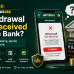 Lotus365 withdrawal not received in the bank