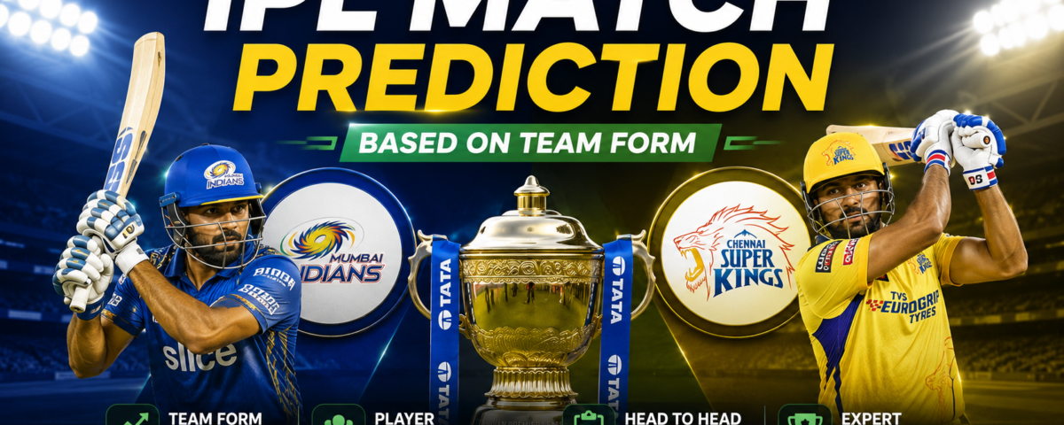 IPL Match Prediction Based on Team Form