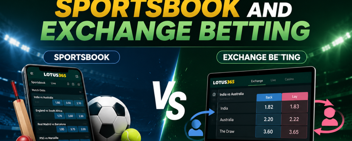 Difference Between Sportsbook and Exchange Betting