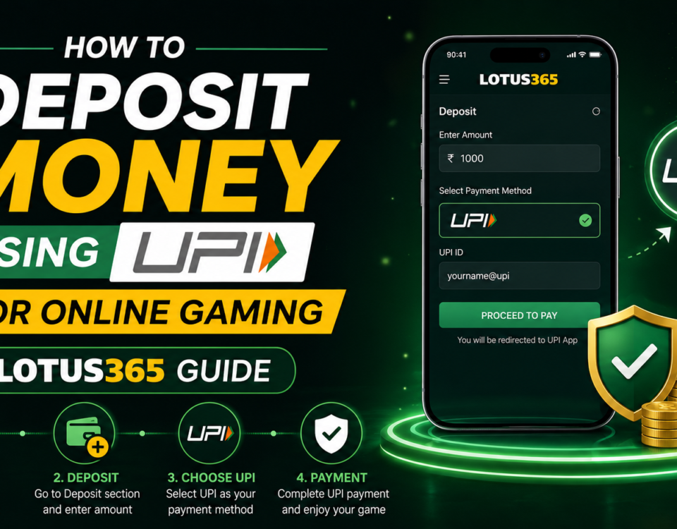How to Deposit Money Using UPI for Online Gaming