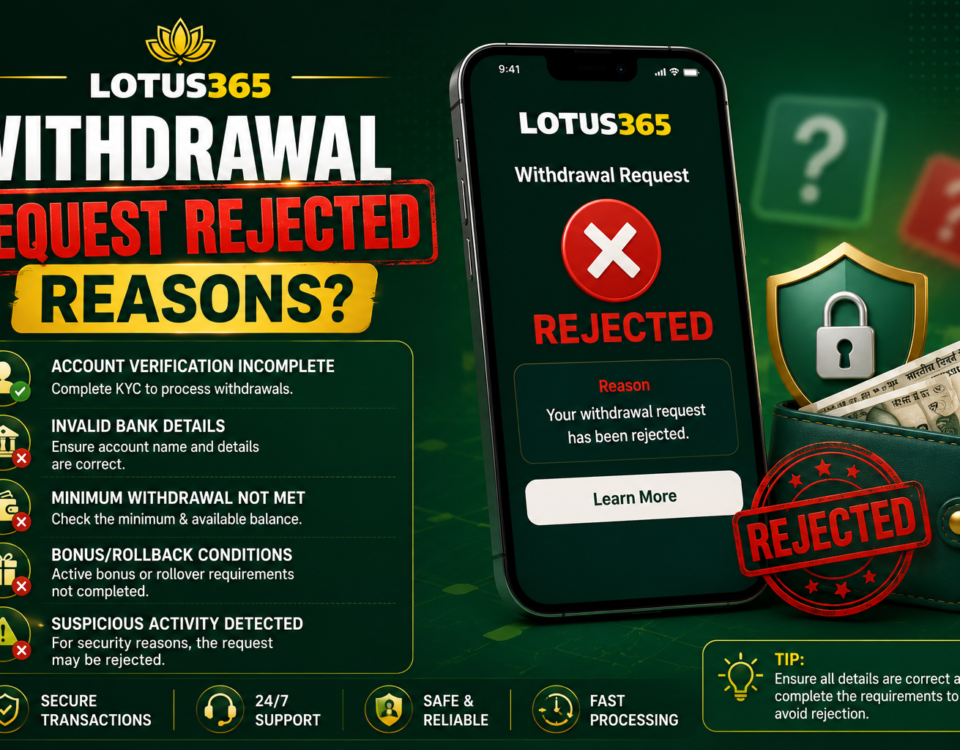 Withdrawal request rejected – reasons