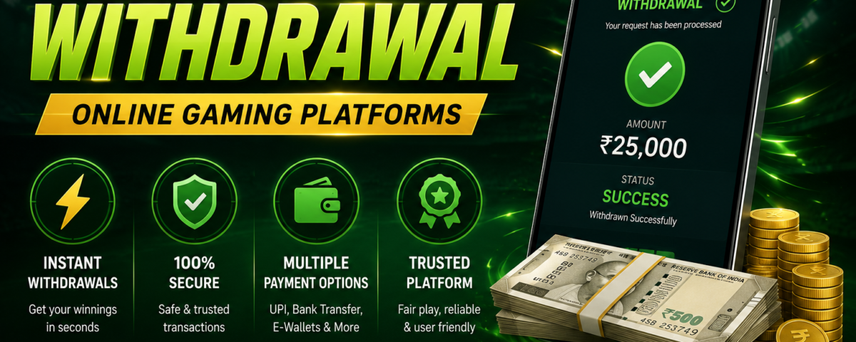 Fast Withdrawal Online Gaming Platforms