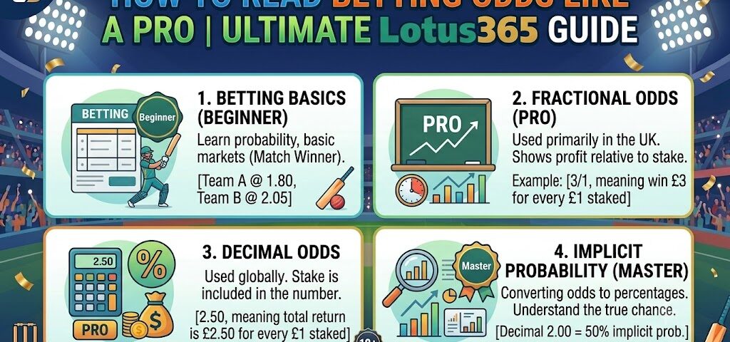 How to Read Betting Odds Like a Pro