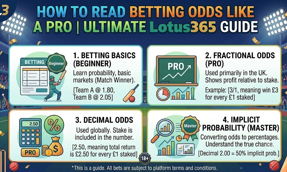 How to Read Betting Odds Like a Pro