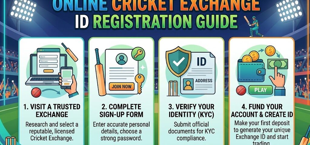 Online Cricket Exchange ID Registration Guide
