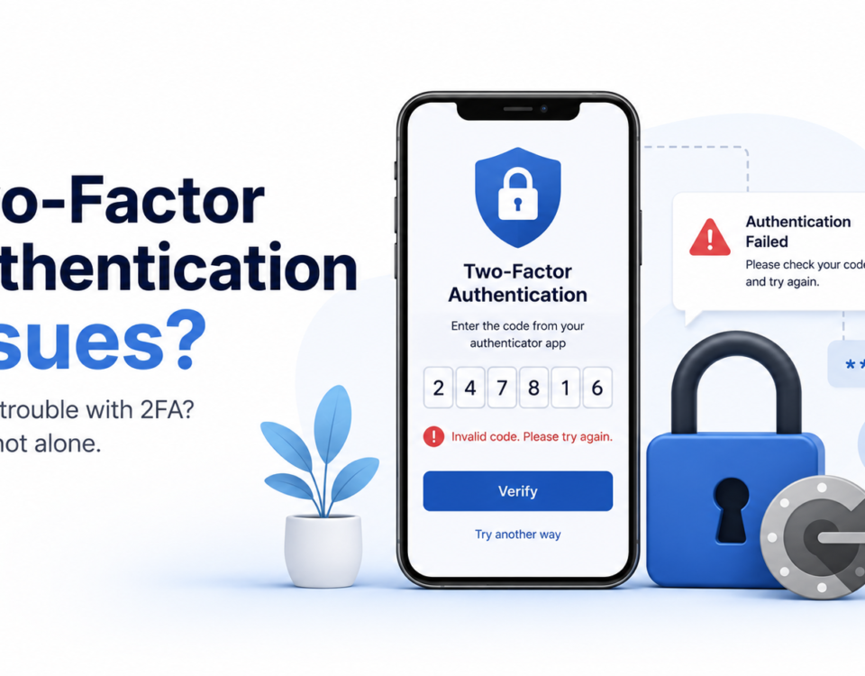 Two-factor authentication issues
